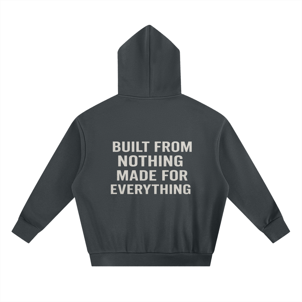 Essential Heavyweight Boxy Fleece Hoodie BUILT