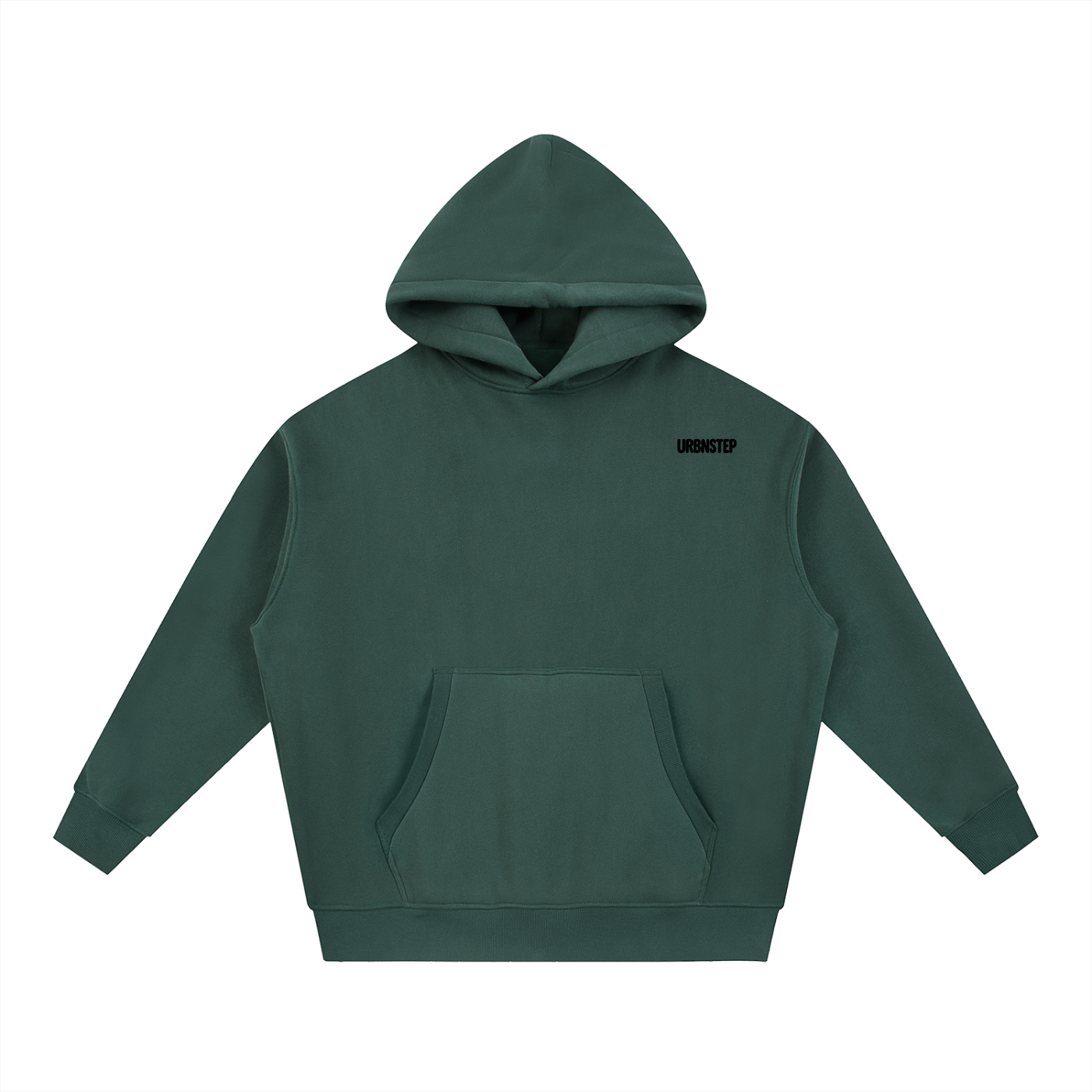 Essential Oversized Boxy Fit Fleece Hoodie