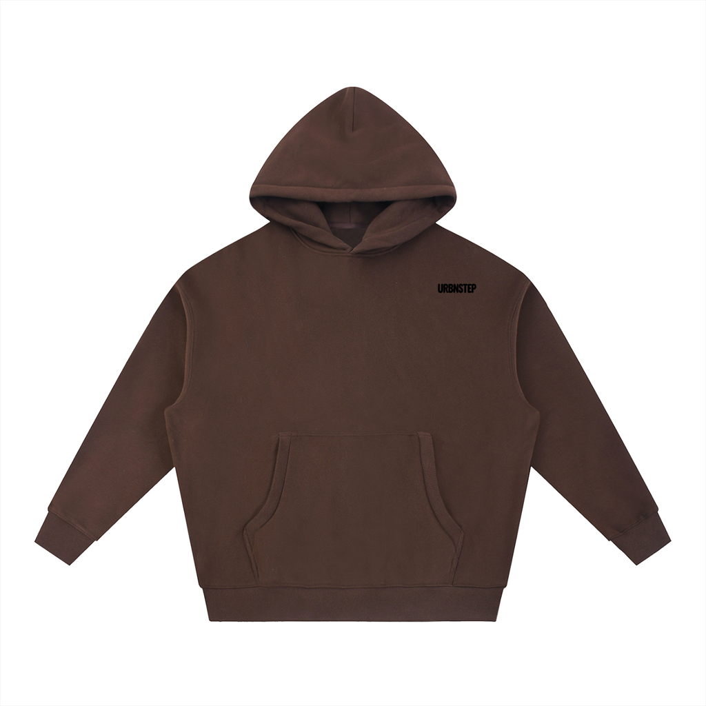 Essential Oversized Boxy Fit Fleece Hoodie