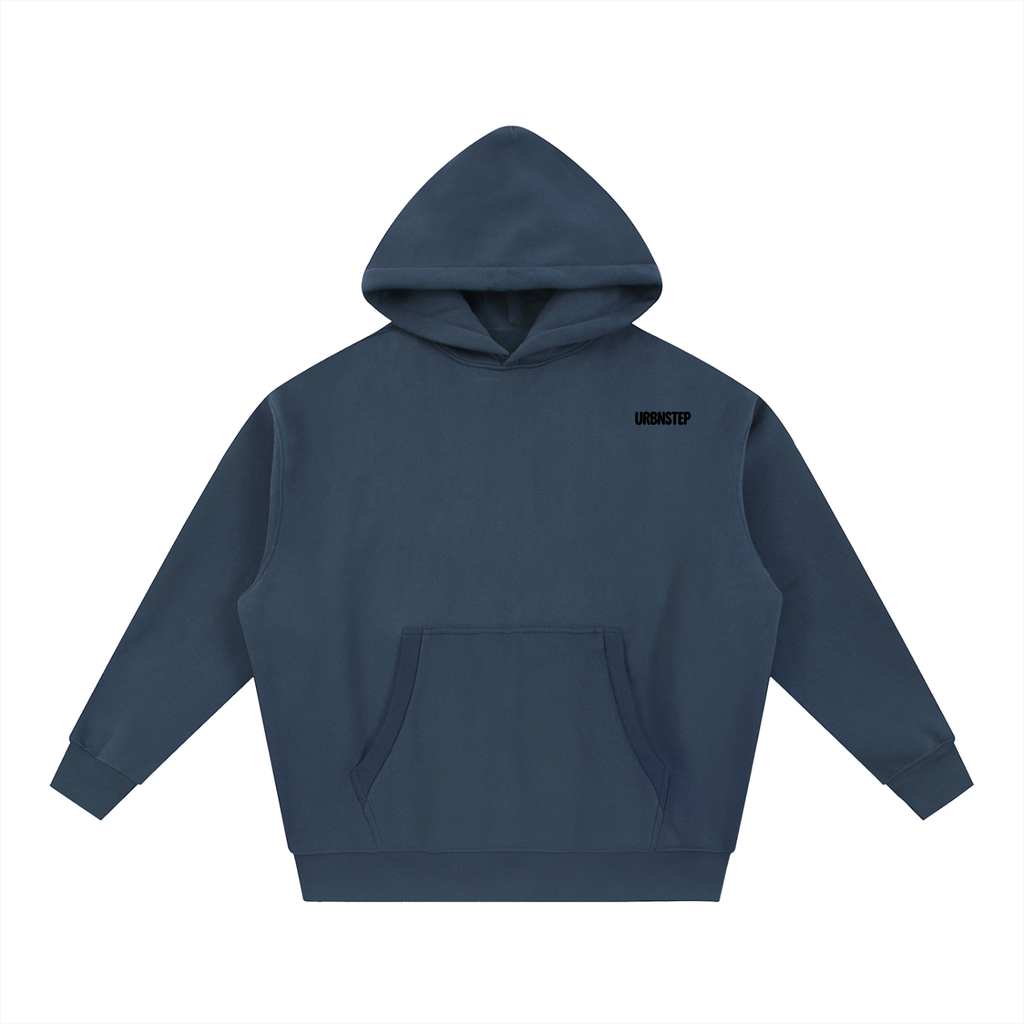 Essential Oversized Boxy Fit Fleece Hoodie